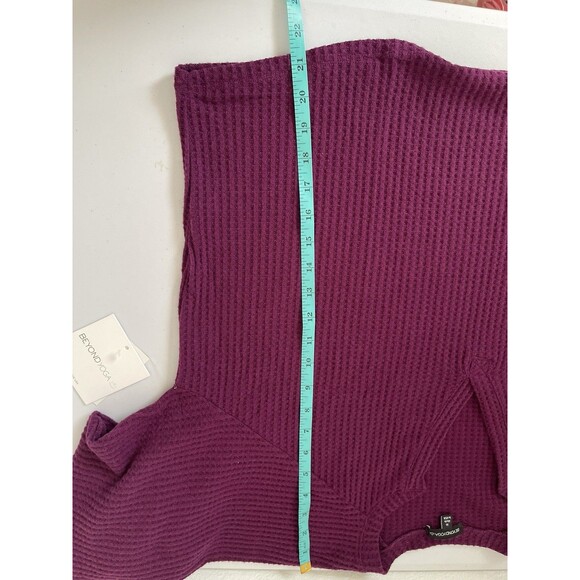 Beyond Yoga Free Style Pullover AUBER Size XL NWT‎ $79 Waffle Knit Purple V Neck - Picture 10 of 11